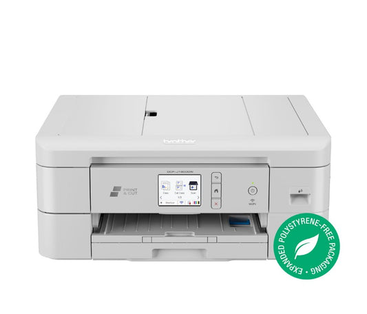 Brother *NEW* A powerful A4 printer with an A5 auto-cut feature. Fast, wireless, compact, duplex print, ADF & up to 300gsm support, DCP-J1800DW