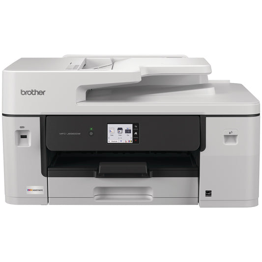 Brother*NEW* A3 INKvestment Business Inkjet with fast 31ppm printingm auto 2-sided A3 printing, A3 scanning via 50 sheet ADF, plus up to 1yr ink inbox, MFC-J6560DW