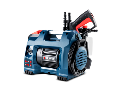 Krapof Compact Electric Pressure Washer 1600W 6-Piece Kit - PW1600-6KIT