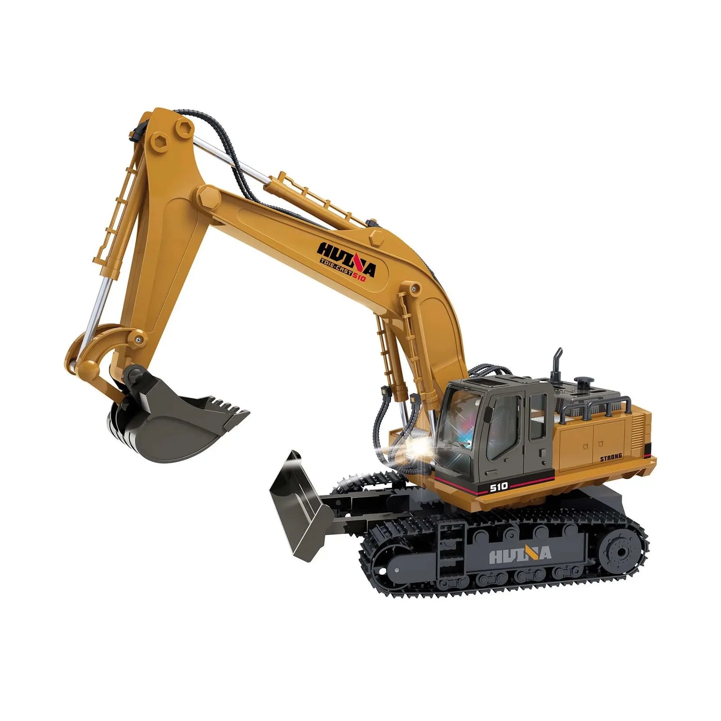 Lenoxx 11-Channel RC Die-Cast Excavator - RC1510