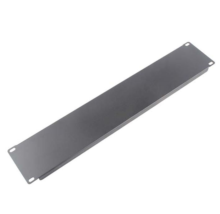 LDR 2U 19' Blanking Panel - Rack Mountable 19' - Black Metal Construction, WB-CA-37-2U