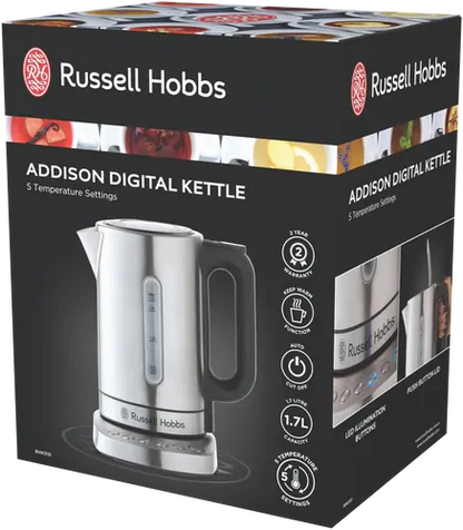 Russell Hobbs Addison Digital Kettle - Brushed RHK510