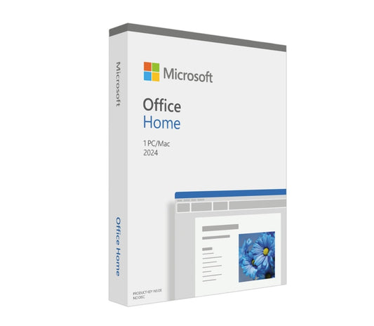 Microsoft Office Home & Student 2024 English - APAC DM Medialess versions of Word, Excel, and PowerPoint for PC & Mac, EP2-06810