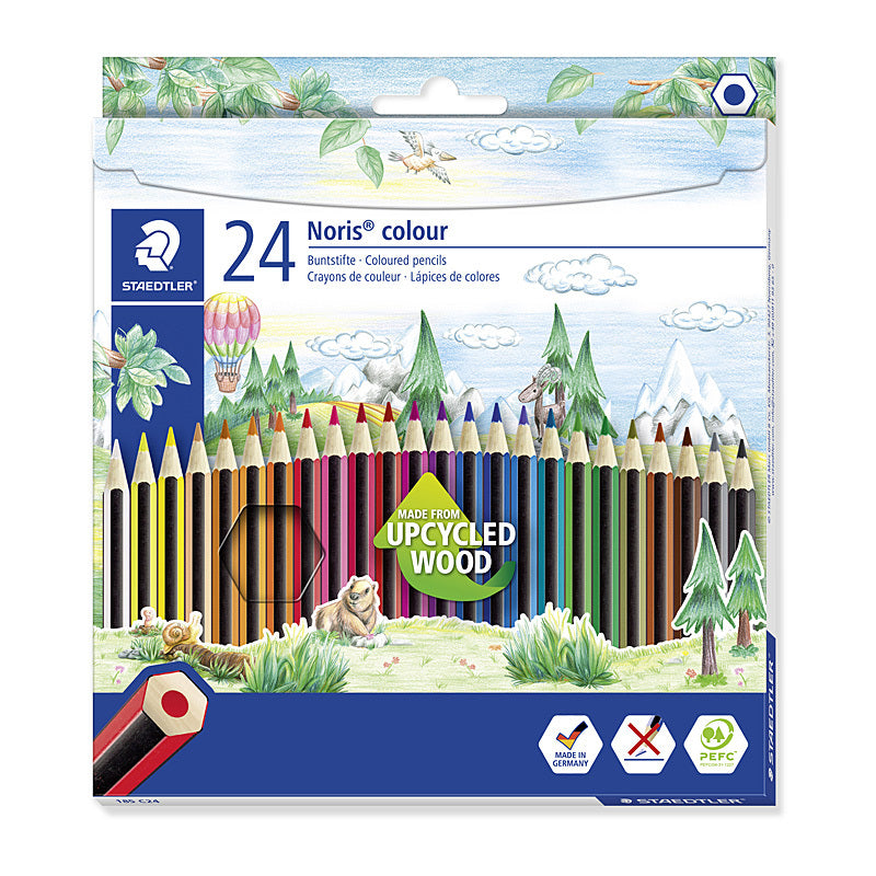 Staedtler Noris Hex Col Penc Bx24