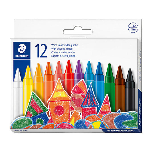 Staedtler Jumb Rd Wax Crayon Bx12