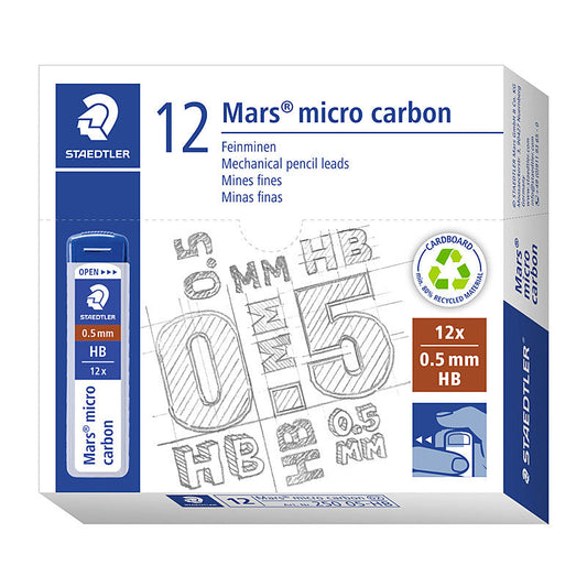 Staedtler LeadMicro0.5HB Pk12 Bx12
