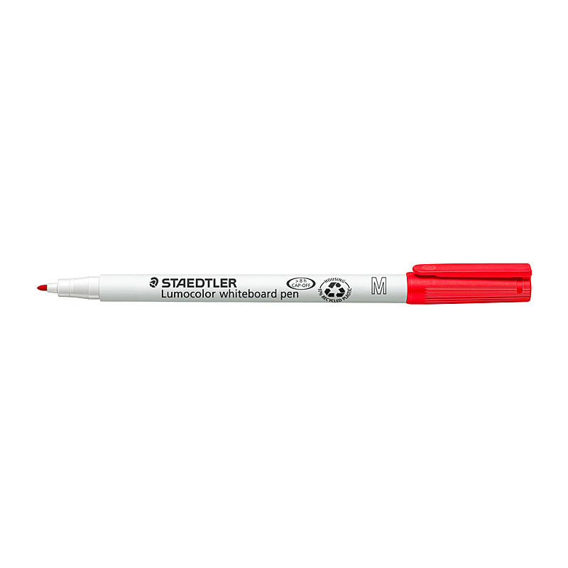 Staedtler Lumo W/B Pen Red Bx10