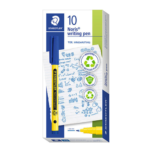 Staedtler Nor Writing Pen Blu Bx10
