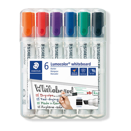 Staedtler W/BMrk 351 Chis Ast Wlt6