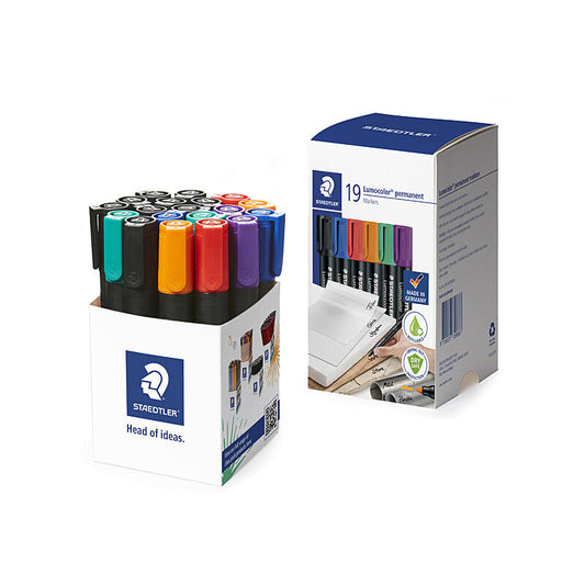 Staedtler PermMk 352 Bul Ast Bx19