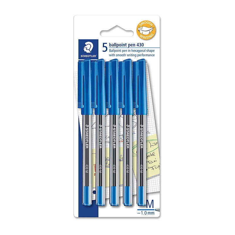 Staedtler BP 430 M Blu Card5 Bx10