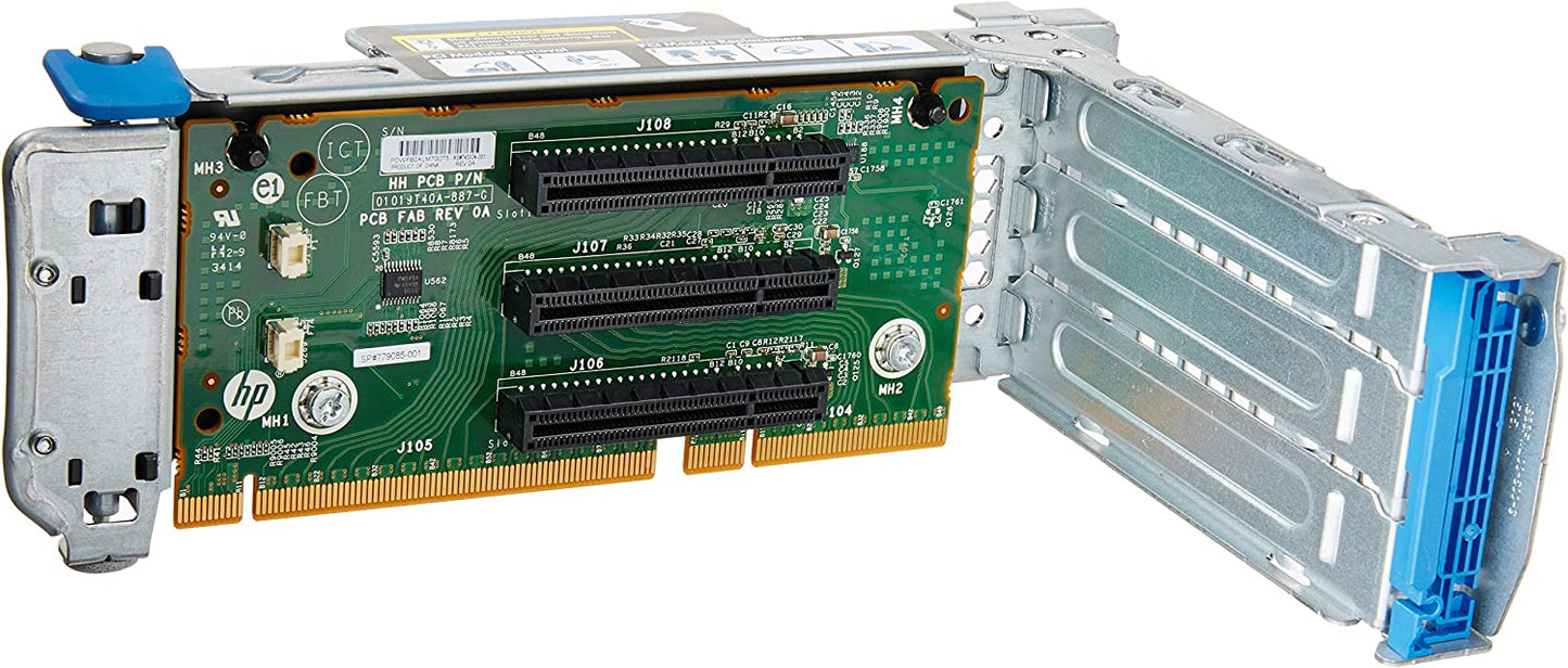 HP DL180 GEN9 3Slot PCI Riser, 725569-B21
