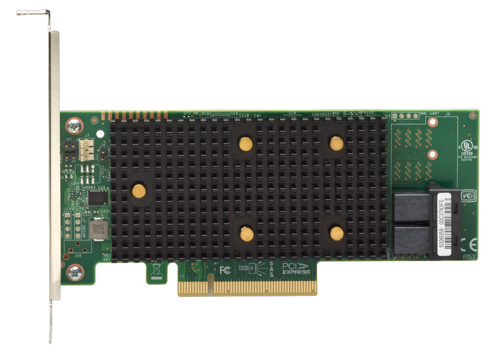 LENOVO ThinkSystem RAID 530-8i PCIe 12GB Adapter for SR250/SR530/SR550/SR570/SR590/SR630/SR650/SR635/SR645/SR655/SR665/ST50/ST250/ST550, 7Y37A01082 .