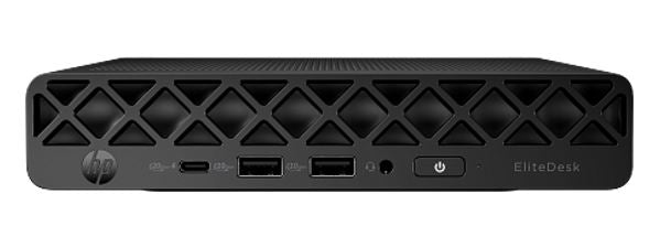 HP Elite Mini 800 G1i Desktop PC Intel U7-265T vPRO 16GB DDR5 512GB SSD Windows 11 PRO Intel Graphics NPU 13 TOPS RJ45 2xDP HDMI USB-C KB+Mouse 3YR OS, BP0F9PT