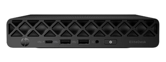 HP Elite Mini 800 G1i Desktop PC Intel U7-265T vPRO 16GB DDR5 512GB SSD Windows 11 PRO Intel Graphics NPU 13 TOPS RJ45 2xDP HDMI USB-C KB+Mouse 3YR OS, BP0F9PT