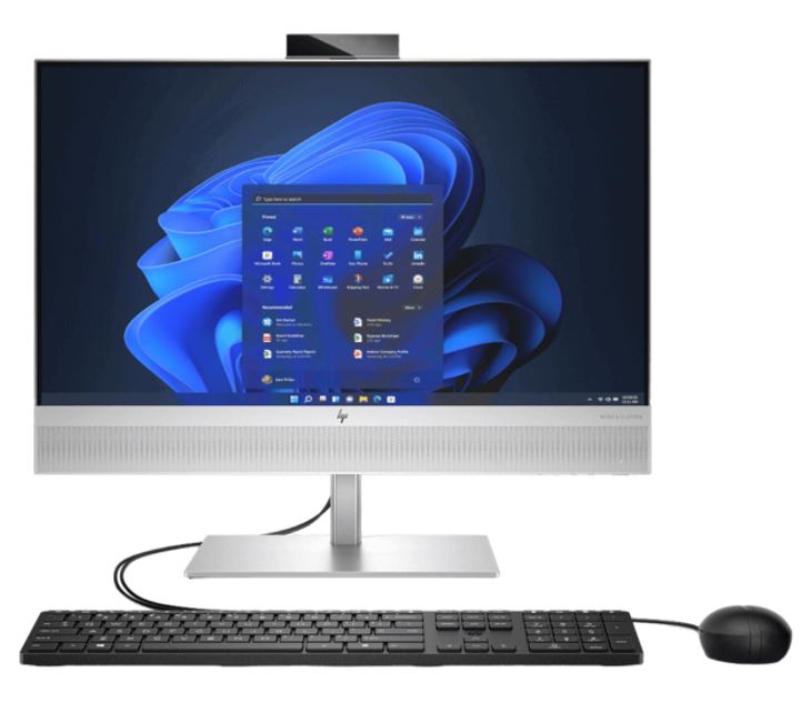 HP EliteOne 840 G9 AIO 23.8'/24' FHD Intel i7-14700 vPro 16GB DDR5 512GB SSD Windows 11 PRO Intel UHD GPU WIFI6E 5MP IR Webcam Keyboard Mouse 3YR wty, A41JGPT