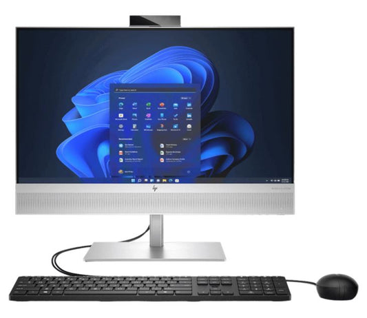 HP EliteOne 840 G9 AIO 23.8'/24' FHD Intel i7-14700 vPro 16GB DDR5 512GB SSD Windows 11 PRO Intel UHD GPU WIFI6E 5MP IR Webcam Keyboard Mouse 3YR wty, A41JGPT