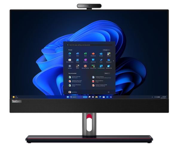LENOVO ThinkCentre M90A G5 AIO 27' QHD Intel i5-13500 16GB DDR5 512GB SSD Windows 11 Pro 3yrs OS Wty Webcam Speakers Keyboard Mouse, 12JQS09S00