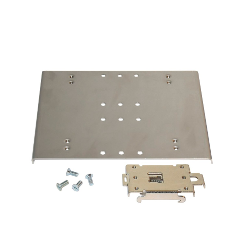 Shuttle DIN-Rail Mounting Kit for Shuttle XPC Slim Series allows the installation of 1-litre XPC slim barebones on a standard 35 mm DIN-Rail, 80R-QDIR01-0000