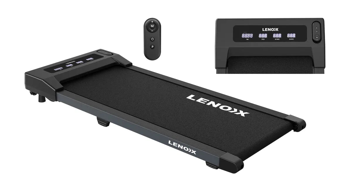 Lenoxx Electric Walking Pad Treadmill with Remote Control and LED Display - TM111