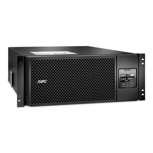 APC Smart-UPS On-Line, 6kVA/6kW, Rackmount 4U, 230V, 6x C13+4x C19 IEC outlets, Network Card+SmartSlot, Extended runtime, W/ rail kit, SRT6KRMXLI