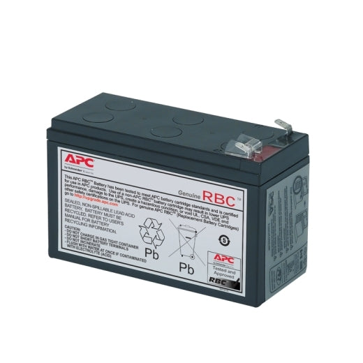 APC Replacement Battery Cartridge #17, Suitable For BE650G1, BE750G, BR700G, BE850M2, BE850G2, BX850M, BE650G, BN600, BN700MC, BN900M, RBC17