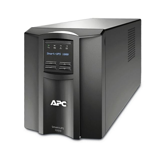 APC Smart-UPS 1000VA/700W Line Interactive UPS, Tower, 230V/10A Input, 8x IEC C13 Outlets, Lead Acid Battery, SmartConnect Port & Slot, SMT1000IC