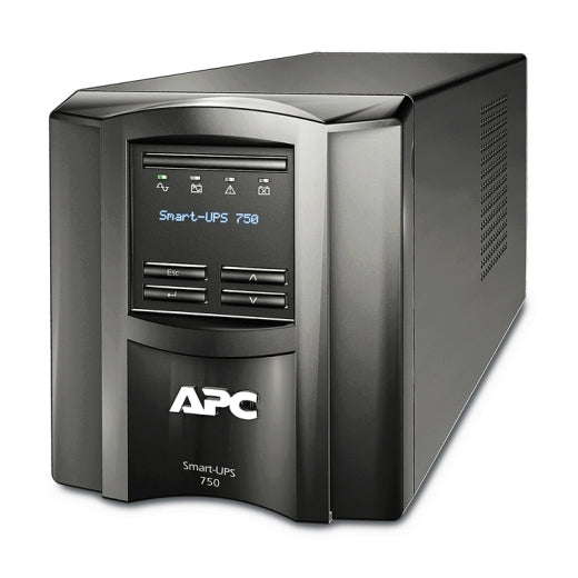 APC Smart-UPS 750VA/500W Line Interactive UPS, Tower, 230V/10A Input, 6x IEC C13 Outlets, Lead Acid Battery, SmartConnectLCD, SMT750IC
