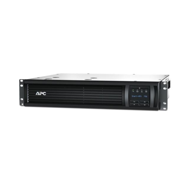 APC Smart-UPS 750VA/500W Line Interactive UPS, 2U Rackmount, 230V/10A Input, 4x IEC C13 Outlets,Lead Acid Battery, SmartConnect LCD, SMT750RMI2UC