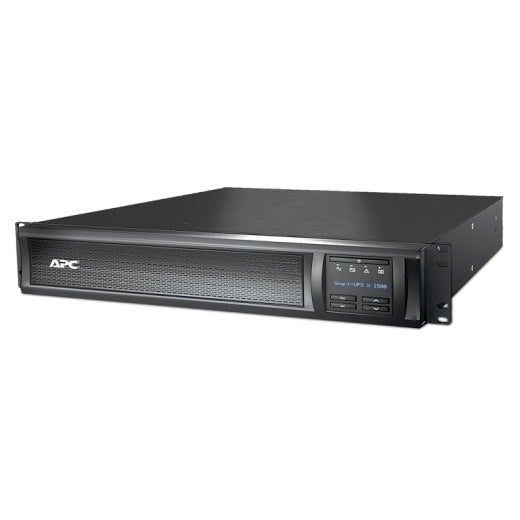 APC Smart-UPS X 1500VA/1200W Line Interactive UPS, 2U RM/Tower, 230V/10A Input, 8x IEC C13 Outlets, Lead Acid Battery, W/ Network Card, SMX1500RMI2UNC