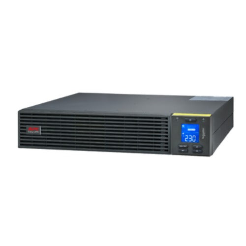 APC Easy UPS On-Line, 2000VA/1800W, Rackmount 2U, 230V, 4x IEC C13 outlets, Intelligent Card Slot, LCD, W/ rail kit, SRV2KRIRK-E