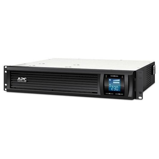 APC Smart-UPS C 2000VA/1300W Line Interactive UPS, 2U Rackmount, 230V/16A Input, 6xIEC C13 Outlets, Lead Acid Battery, Graphic LCD, SMC2000I-2U