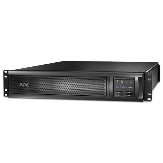 APC Smart-UPS X 3000VA/2700W Line Interactive UPS, 2U RM/Tower, 230V/16A Input, 1x IEC C19 & 8x IEC C13 Outlets, Lead Acid Battery, W/ Network Card, SMX3000RMHV2UNC