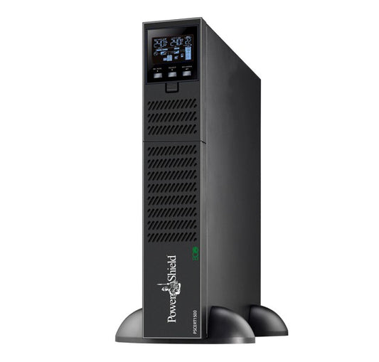 PowerShield Centurion RT 1500VA/1350W - 2U - True Online Double Conversion Rack/Tower UPS, 3 AUS sockets, 10A, C13 x 5, 2-year warranty, PSCERT1500