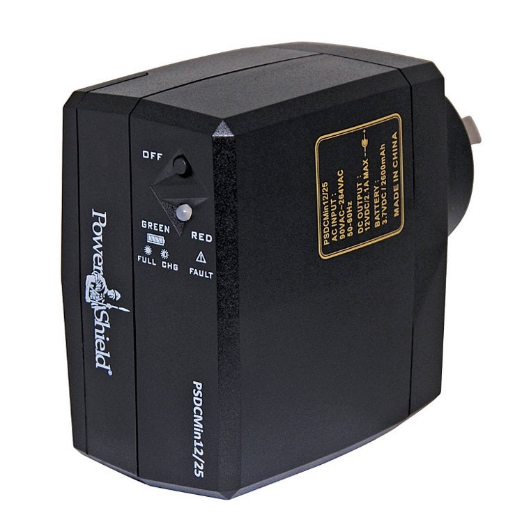PowerShield DC Mini 12V DC 18W (1.5A) Plug Pack UPS, compact and efficient power backup for small DC devices, PSDCMIN12-18