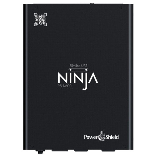 PowerShield Ninja Slimline 600VA UPS, LiFePO4, 2x IEC Outputs, Lithium-iron Phosphate, DIN Rail Mount, Silent Operation, 5 Yr Warranty, PSLN600