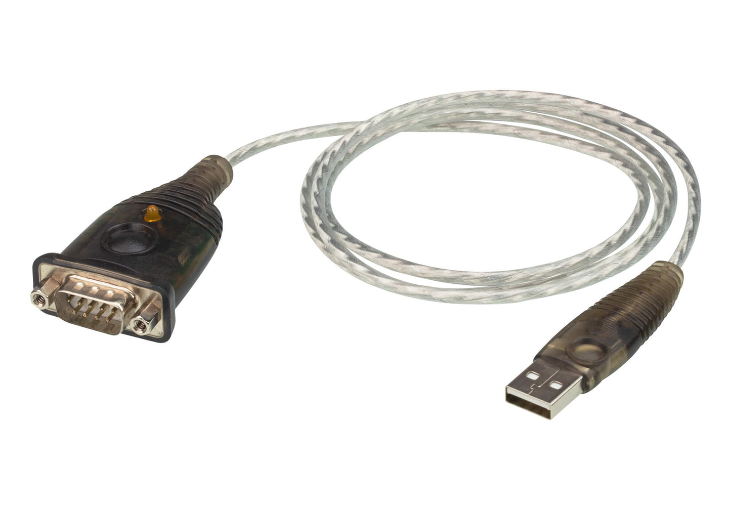 Aten USB to RS232 converter with 1m cable，921.6 Kbps Transfer Rate, Compatible with Windows, Mac, Linux, UC232A1-AT