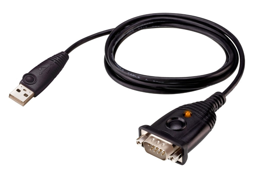 Aten USB to RS-232 Adapter with FTDI Chip for Enhanced Device Compatibility, UC232AF-AT