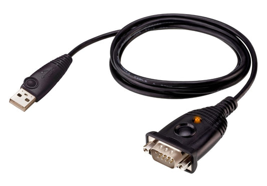 Aten USB to RS-232 Adapter with FTDI Chip for Enhanced Device Compatibility, UC232AF-AT