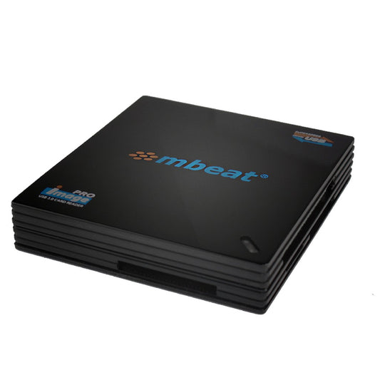 mbeat USB 3.0 Super Speed Multiple Card Reader - 2x SD and 2x Micro SD/Compatible SDHC/MicroSDHC to SDHC/MicroSDHC/USB 3.0 (LS), USB-MCR168