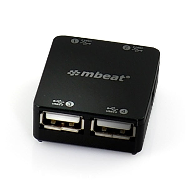 (LS)mbeatÂ® 4 Port USB 2.0 Hub - USB 2.0 Plug and Play/ High Speed Interface/ Ideal for Notbook/PC/MAC users USB 2.0 Speed up to 480Mbps Weight: 22g