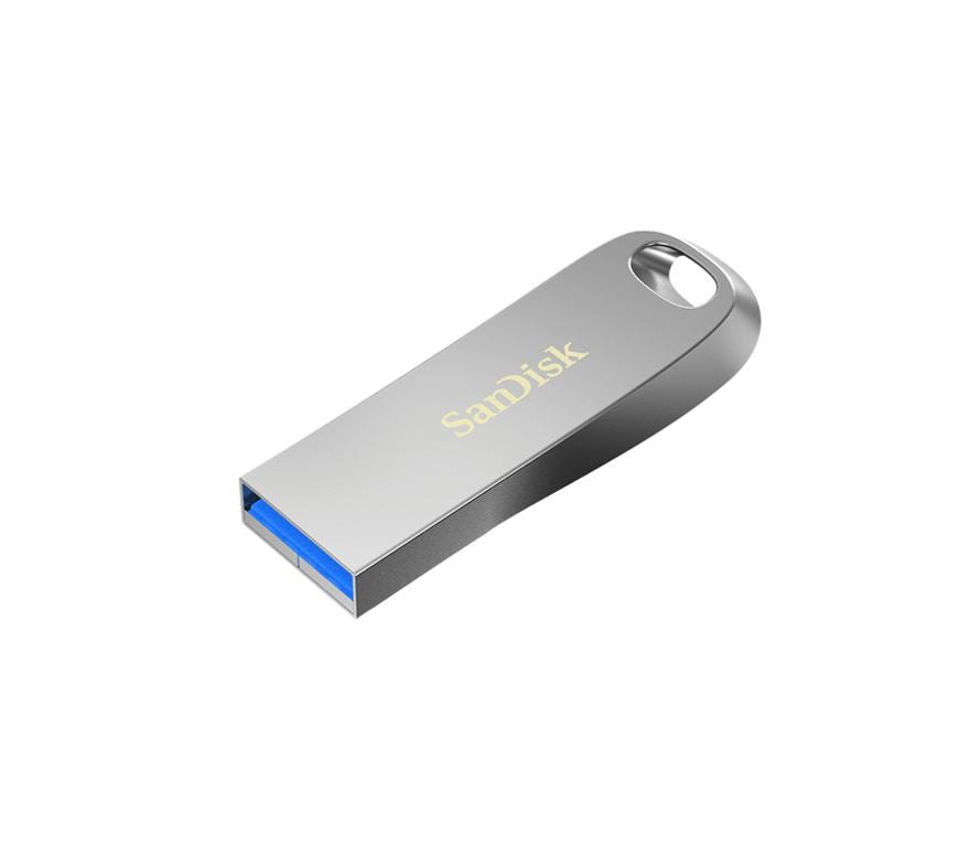 SanDisk 64GB Ultra Luxe USB3.1 Flash Drive Memory Stick USB Type-A 150MB/s capless sliver 5 Years Limited Warranty, SDCZ74-064G-G46