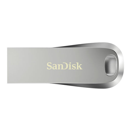 SanDisk 128GB Ultra Luxe USB3.1 Flash Drive Memory Stick USB Type-A 150MB/s capless sliver 5 Years Limited Warranty, SDCZ74-128G-G46