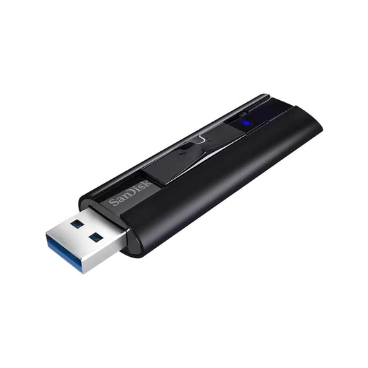 SanDisk 256GB Extreme Pro USB3.2 Solid State Flash Drive, CZ880 Black, Read up to 420MB/s, Write up to 380MB/s, USB-A (LS), SDCZ880-256G-G46