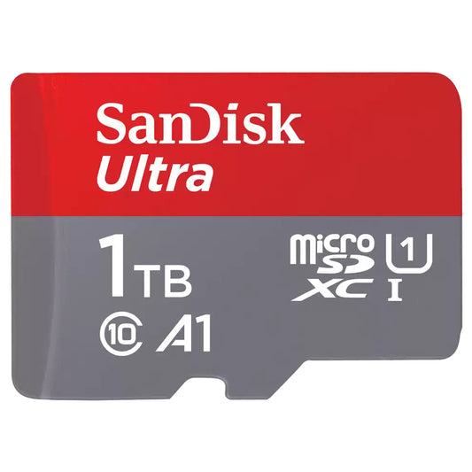 SanDisk Ultra microSDXC UHS-I 1TB -Transfer Speeds of Up to 150MB/s -10-Year Limited Warranty, SDSQUAC-1T00-GN6MN