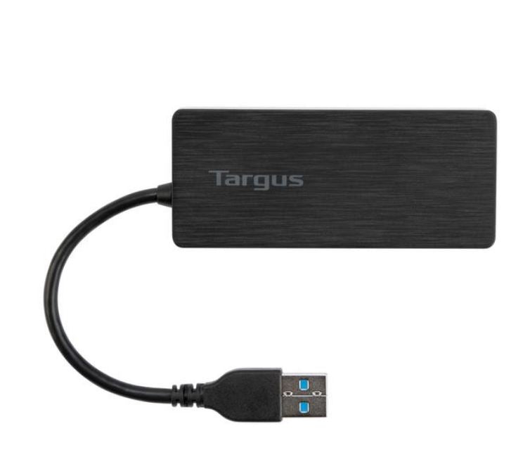 Targus 4 Port Smart USB 3.0 Hub Self-Powered with 10 Times Faster Transfer Speed Than USB 2.0, ACH124US