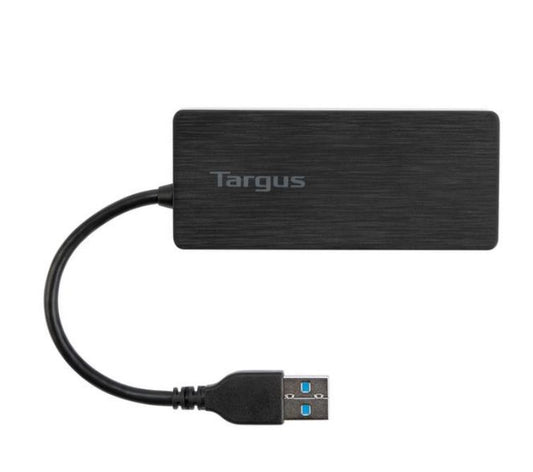 Targus 4 Port Smart USB 3.0 Hub Self-Powered with 10 Times Faster Transfer Speed Than USB 2.0, ACH124US