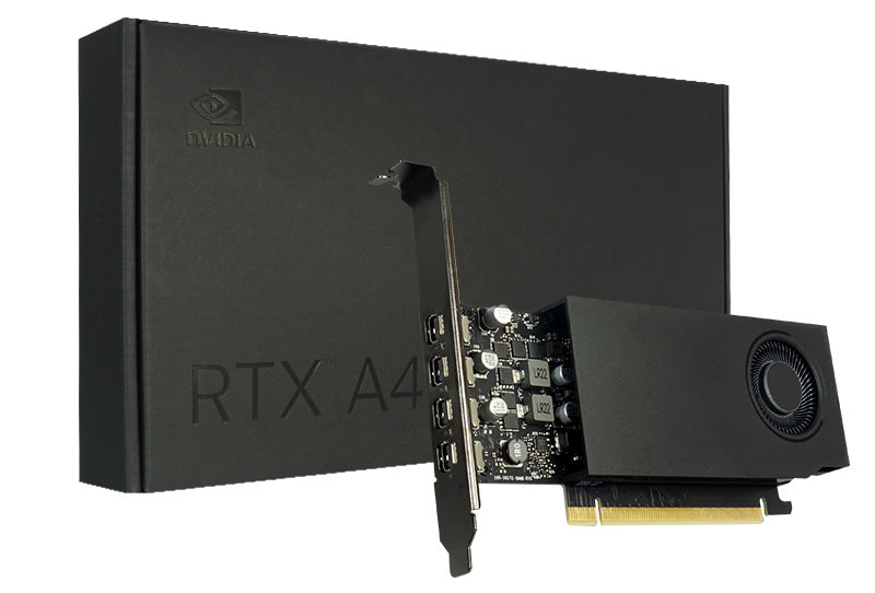Leadtek nVidia RTX A400 4GB GDDR6 PCIe Gen 4 x8 50W (ATX Bracket) 96GB/s Memory Bandwidth Memory Interface 64-bit, 900-5G172-2560-000