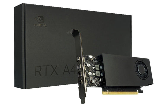 Leadtek nVidia RTX A400 4GB GDDR6 PCIe Gen 4 x8 50W (ATX Bracket) 96GB/s Memory Bandwidth Memory Interface 64-bit, 900-5G172-2560-000
