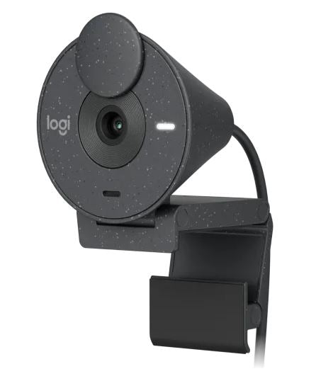 Logitech (LS) Logitech Brio 300 Full HD Webcam - Graphite, 960-001437